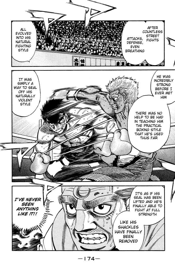 Hajime no Ippo Chapter 388 page 12 - Chapter 388 : Wild Rhythm