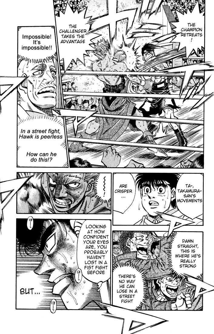 Hajime no Ippo Chapter 388 page 13 - Chapter 388 : Wild Rhythm