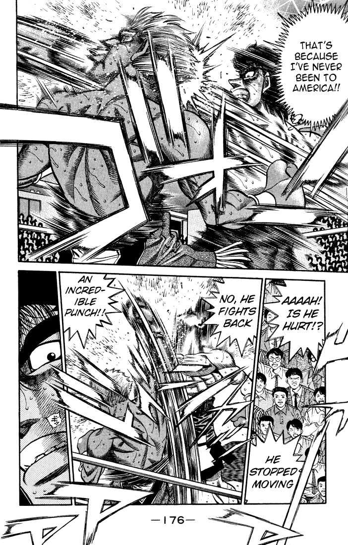 Hajime no Ippo Chapter 388 page 14 - Chapter 388 : Wild Rhythm