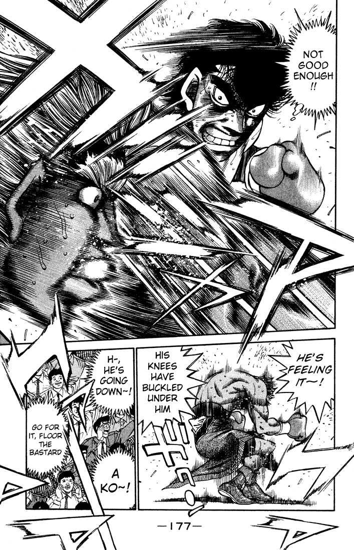 Hajime no Ippo Chapter 388 page 15 - Chapter 388 : Wild Rhythm