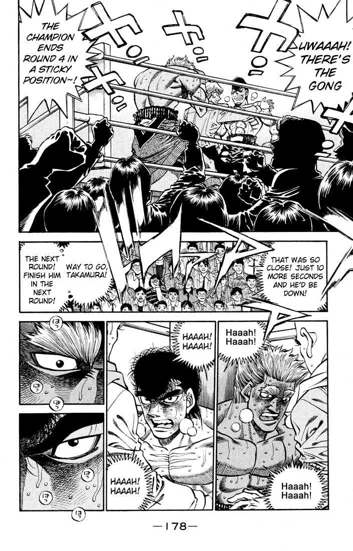 Hajime no Ippo Chapter 388 page 16 - Chapter 388 : Wild Rhythm