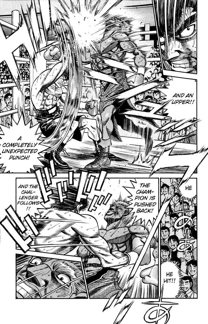 Hajime no Ippo Chapter 388 page 5 - Chapter 388 : Wild Rhythm