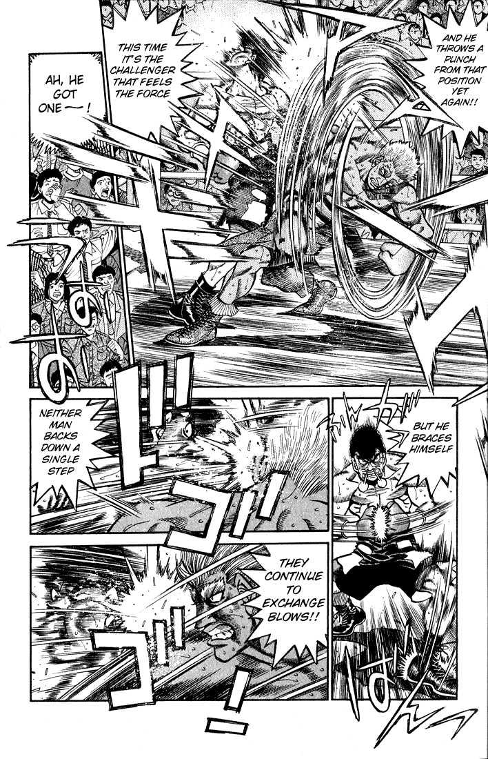 Hajime no Ippo Chapter 388 page 6 - Chapter 388 : Wild Rhythm