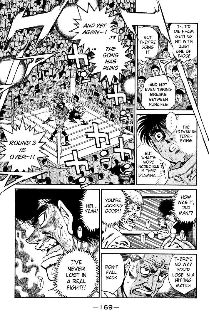 Hajime no Ippo Chapter 388 page 7 - Chapter 388 : Wild Rhythm