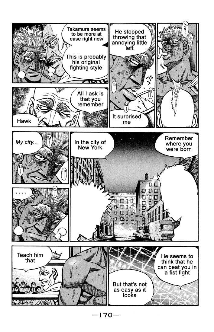 Hajime no Ippo Chapter 388 page 8 - Chapter 388 : Wild Rhythm