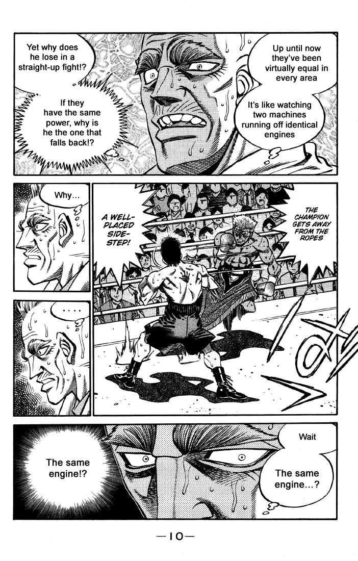 Hajime no Ippo Chapter 389 page 11 - Chapter 389 : The Same Engine