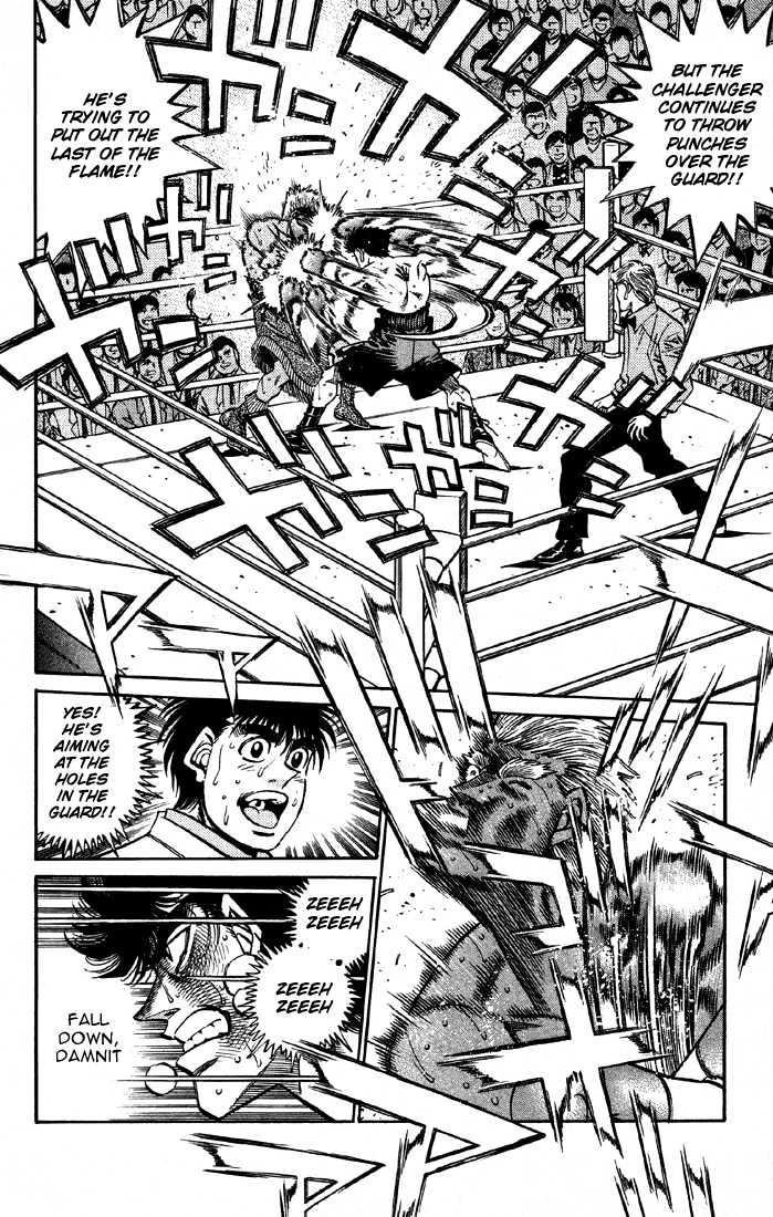 Hajime no Ippo Chapter 389 page 17 - Chapter 389 : The Same Engine