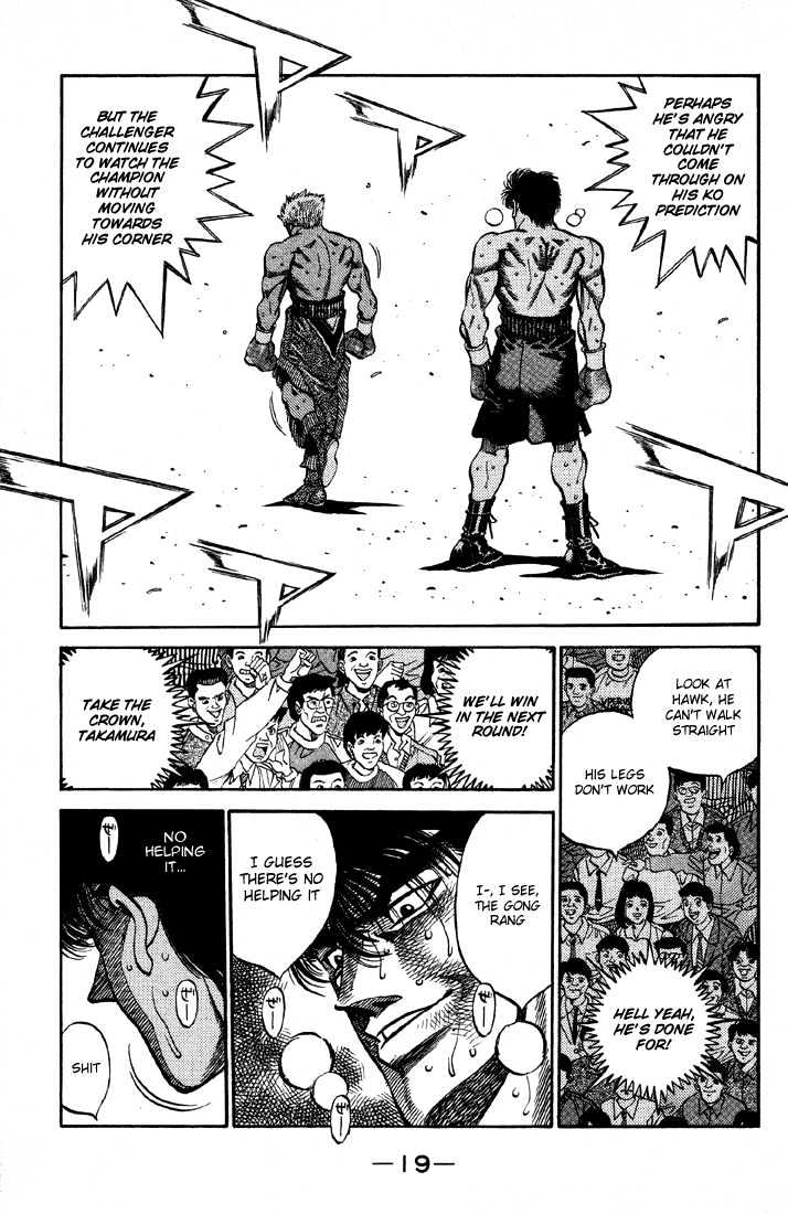 Hajime no Ippo Chapter 389 page 20 - Chapter 389 : The Same Engine