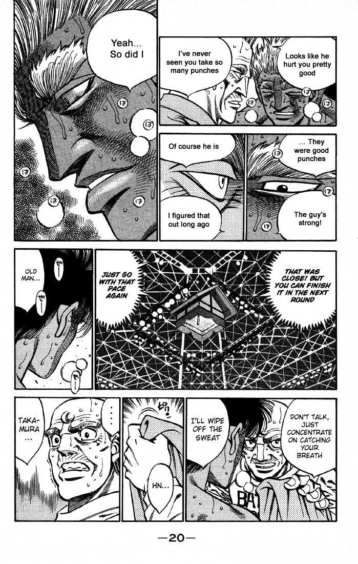 Hajime no Ippo Chapter 389 page 21 - Chapter 389 : The Same Engine