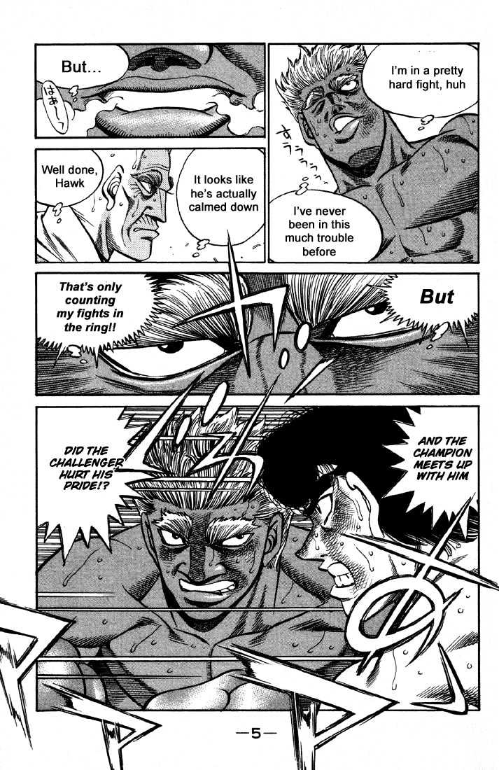Hajime no Ippo Chapter 389 page 6 - Chapter 389 : The Same Engine