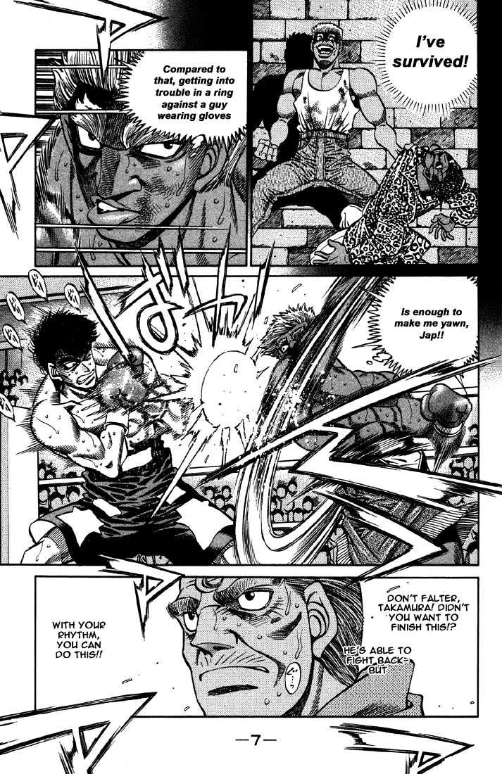 Hajime no Ippo Chapter 389 page 8 - Chapter 389 : The Same Engine