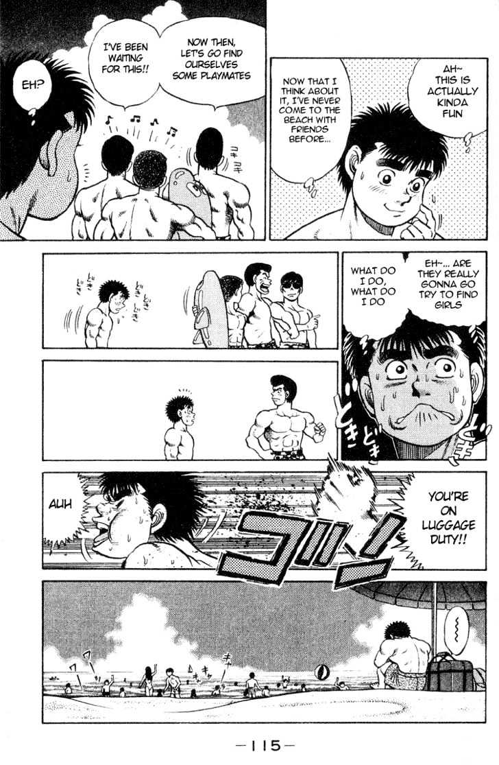 Hajime no Ippo Chapter 39 page 10 - Chapter 39 : IPPO ON THE BEACH