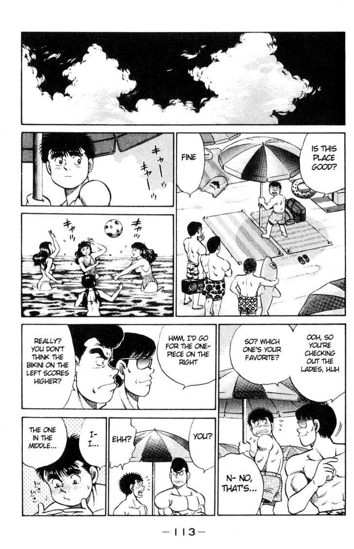 Hajime no Ippo Chapter 39 page 8 - Chapter 39 : IPPO ON THE BEACH