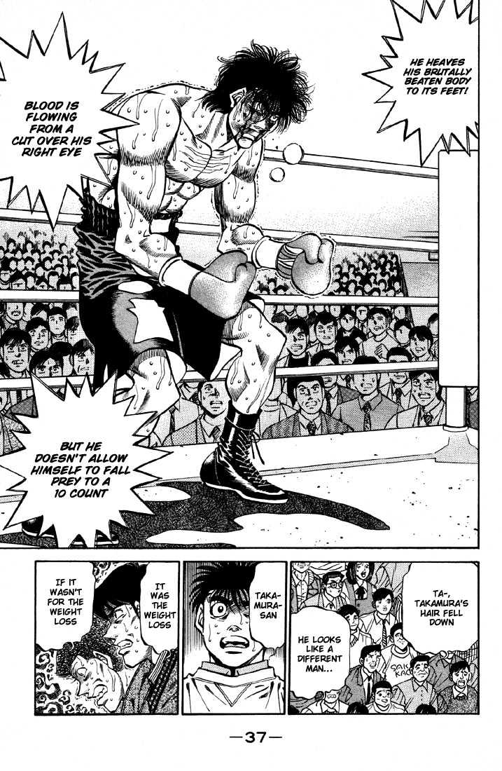 Hajime no Ippo Chapter 390 page 14 - Chapter 390 : The Law Of Street Fighting