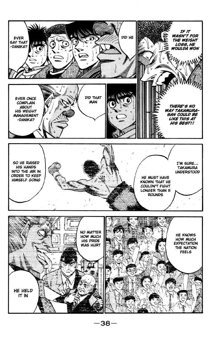 Hajime no Ippo Chapter 390 page 15 - Chapter 390 : The Law Of Street Fighting