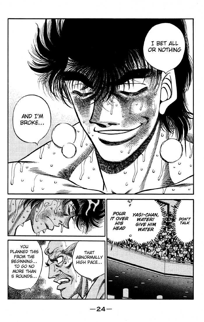 Hajime no Ippo Chapter 390 page 2 - Chapter 390 : The Law Of Street Fighting