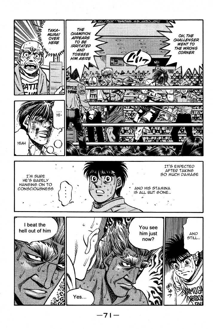Hajime no Ippo Chapter 392 page 5 - Chapter 392 : Greatest Second