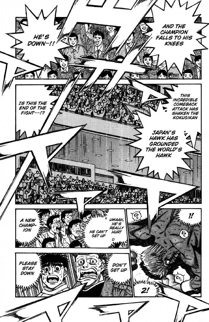 Hajime no Ippo Chapter 393 page 13 - Chapter 393 : License To Kill