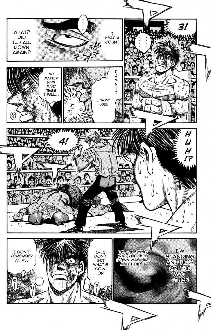 Hajime no Ippo Chapter 393 page 14 - Chapter 393 : License To Kill