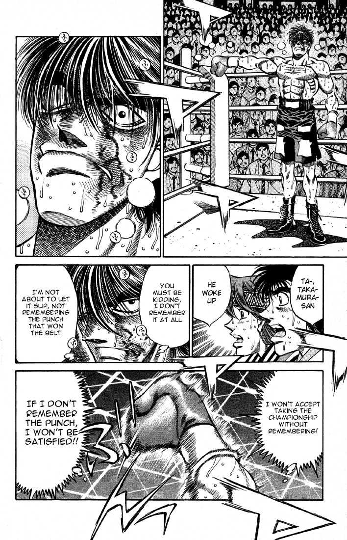 Hajime no Ippo Chapter 393 page 18 - Chapter 393 : License To Kill