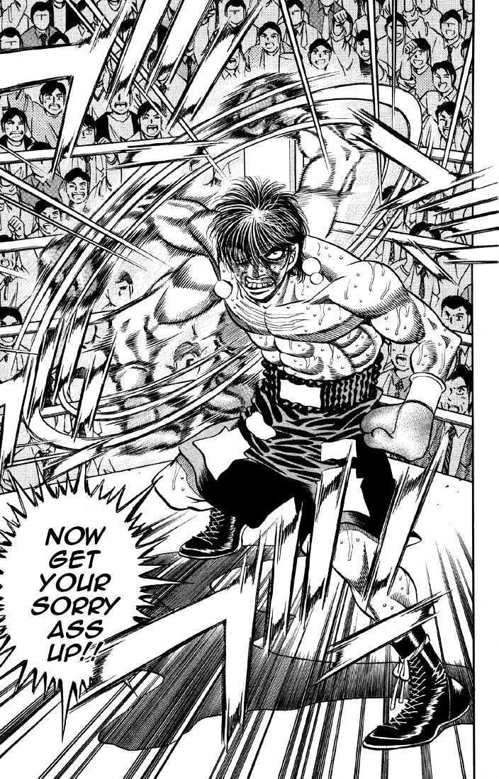 Hajime no Ippo Chapter 393 page 19 - Chapter 393 : License To Kill