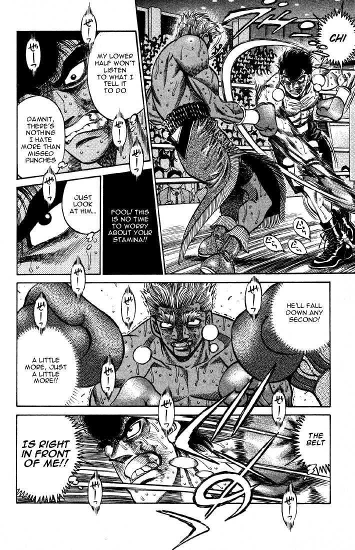 Hajime no Ippo Chapter 395 page 8 - Chapter 395 : Unknown Animal