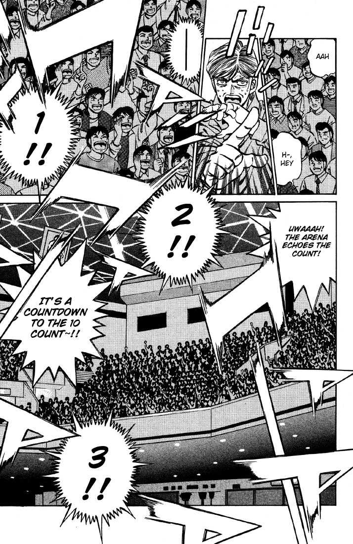 Hajime no Ippo Chapter 396 page 10 - Chapter 396 : 10 Count