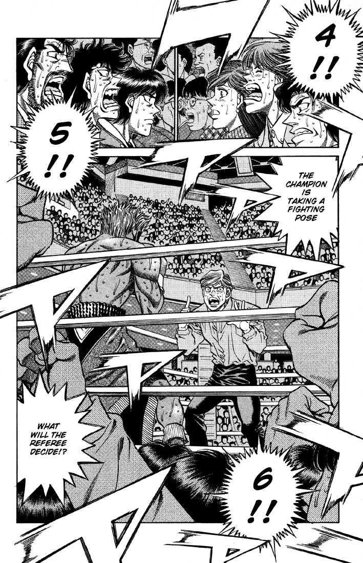 Hajime no Ippo Chapter 396 page 11 - Chapter 396 : 10 Count