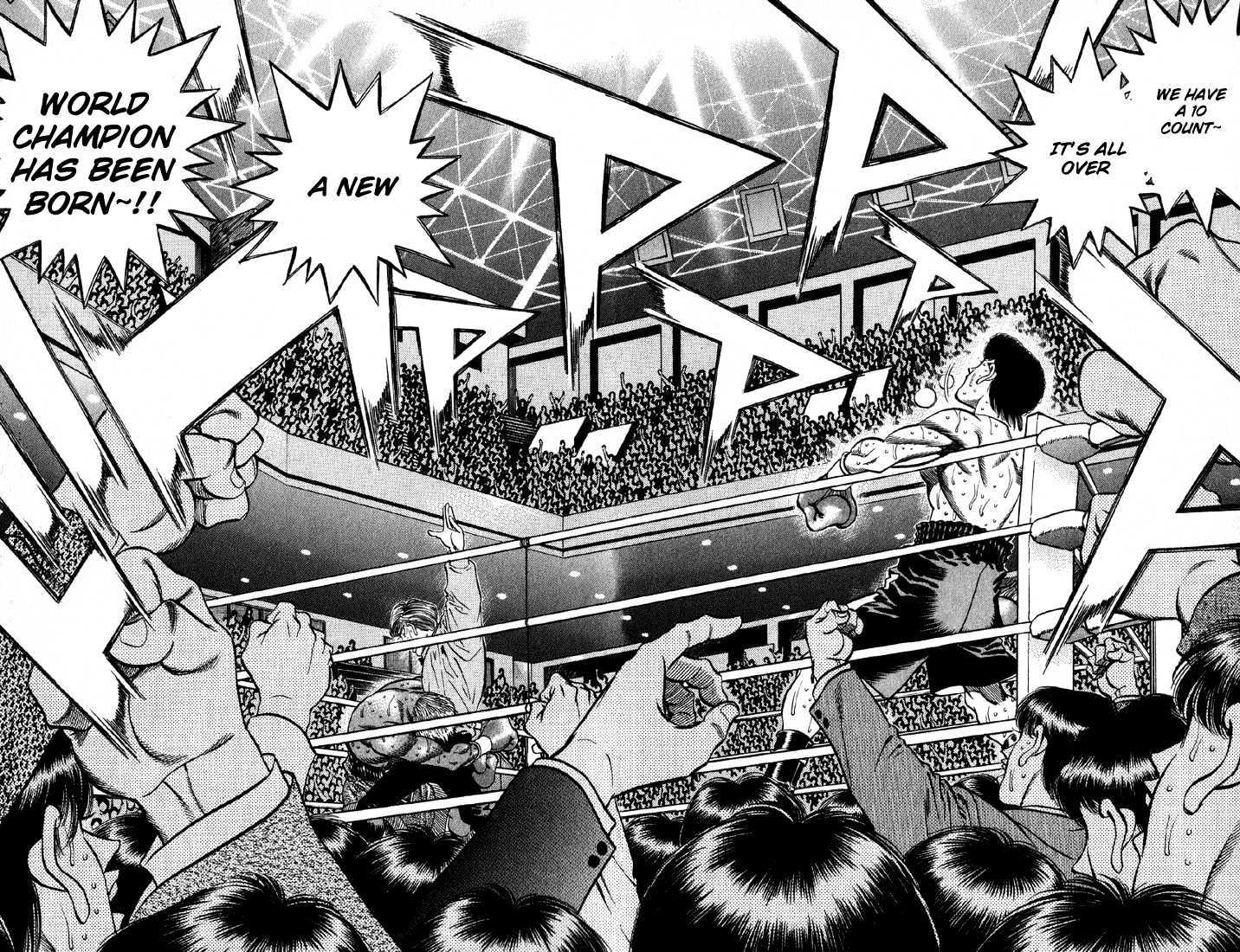 Hajime no Ippo Chapter 396 page 17 - Chapter 396 : 10 Count
