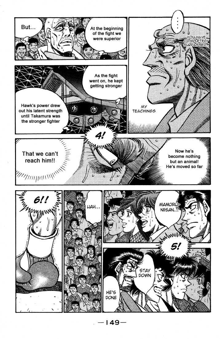 Hajime no Ippo Chapter 396 page 3 - Chapter 396 : 10 Count