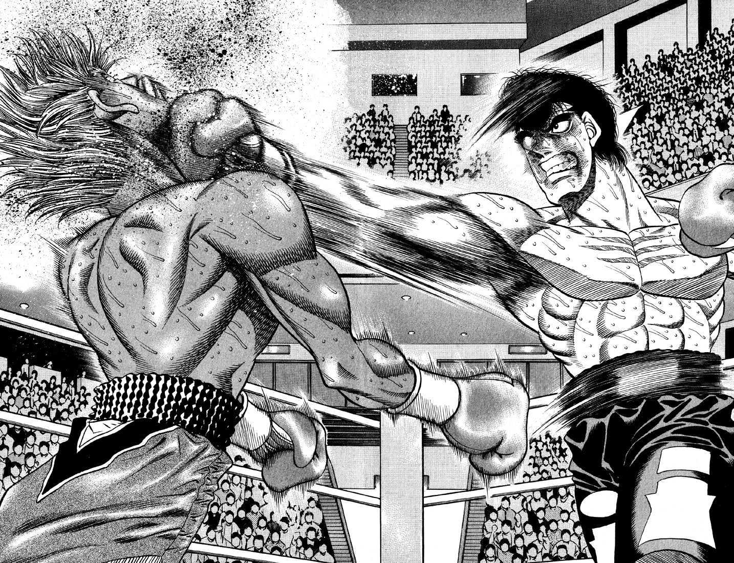 Hajime no Ippo Chapter 396 page 8 - Chapter 396 : 10 Count