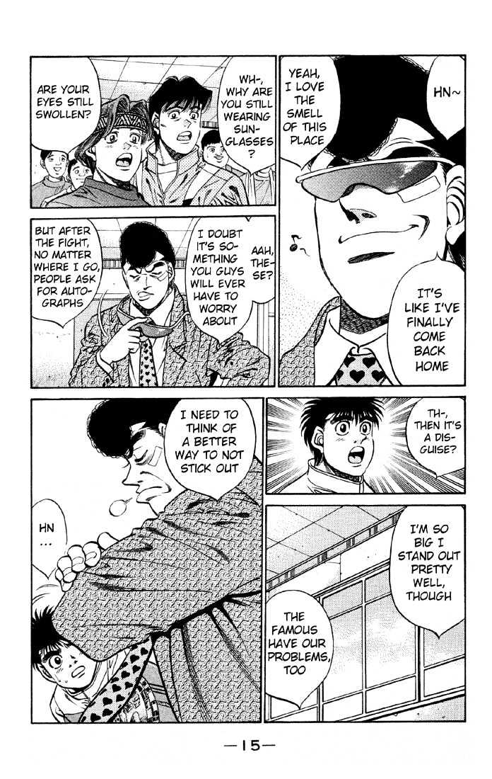 Hajime no Ippo Chapter 398 page 16 - Chapter 398 : Championship Commemoration Sale