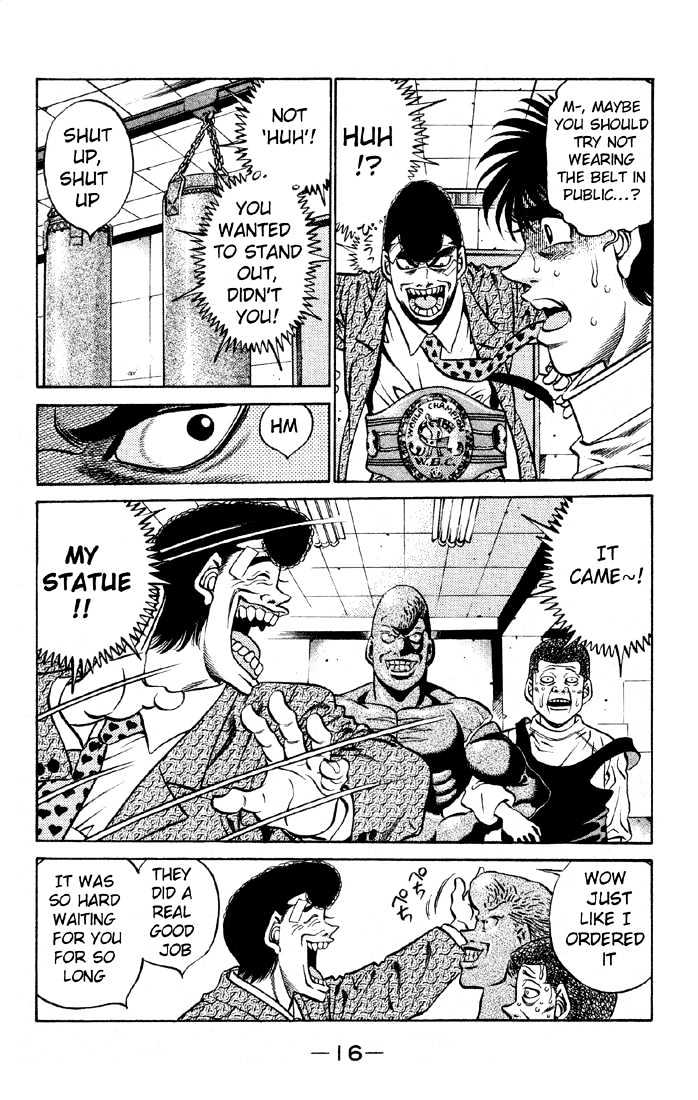 Hajime no Ippo Chapter 398 page 17 - Chapter 398 : Championship Commemoration Sale