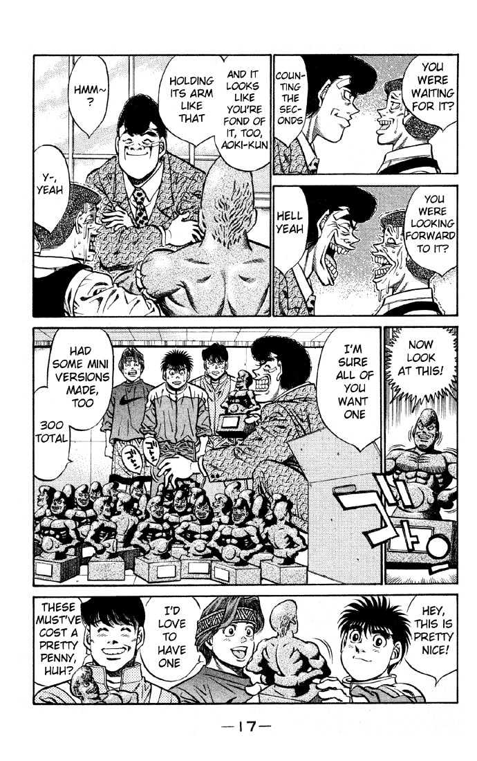 Hajime no Ippo Chapter 398 page 18 - Chapter 398 : Championship Commemoration Sale