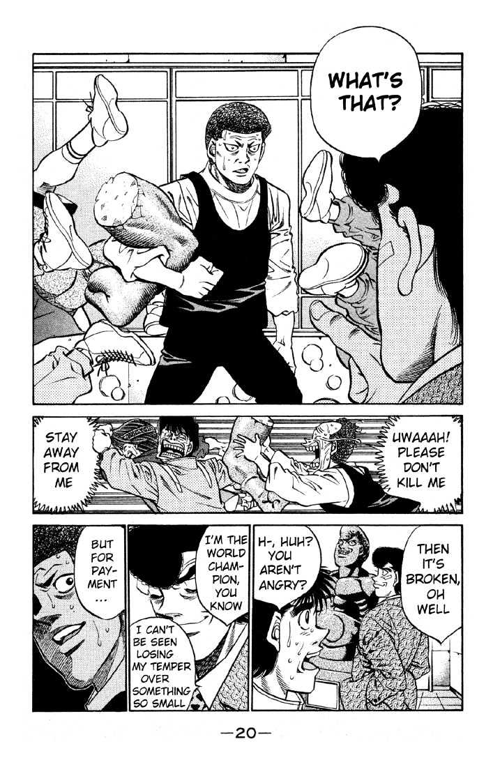 Hajime no Ippo Chapter 398 page 21 - Chapter 398 : Championship Commemoration Sale