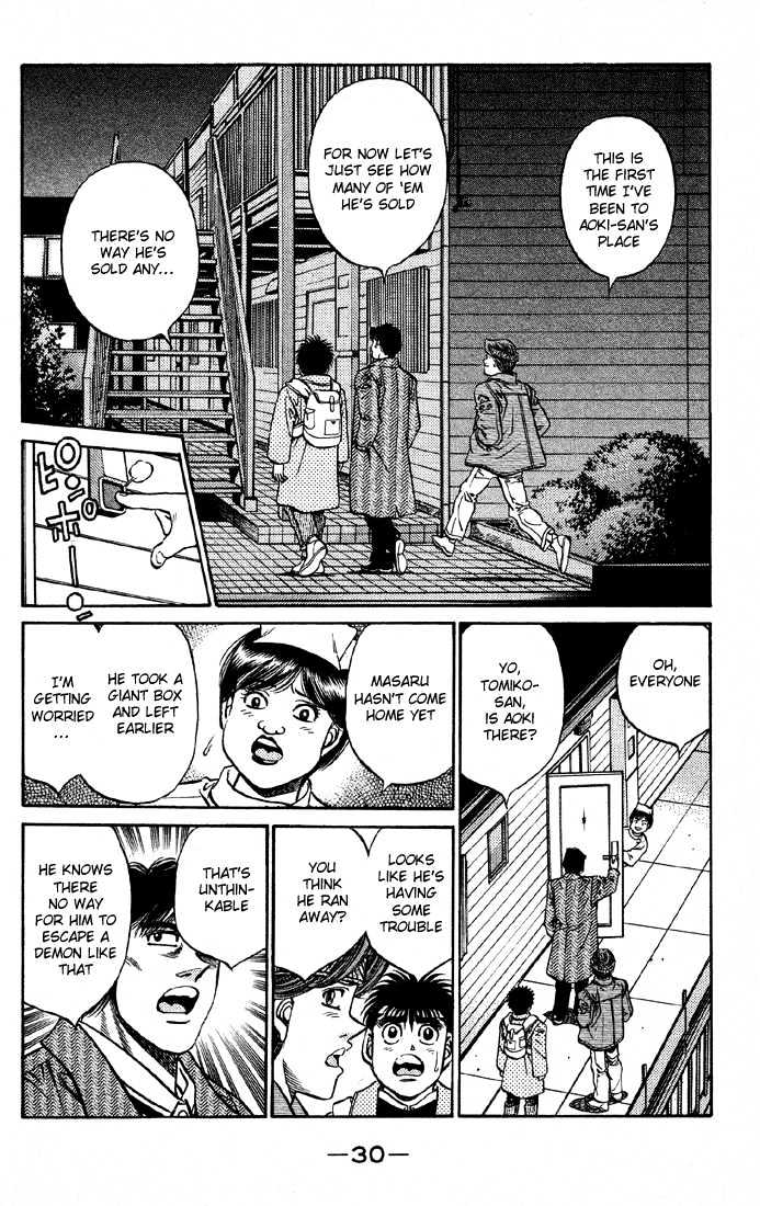 Hajime no Ippo Chapter 399 page 8 - Chapter 399 : Delicious Moment
