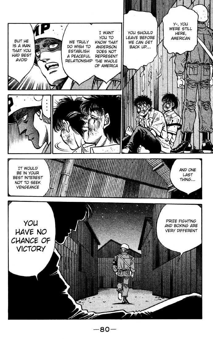 Hajime no Ippo Chapter 401 page 18 - Chapter 401 : "Prize Fighting" and "Boxing"