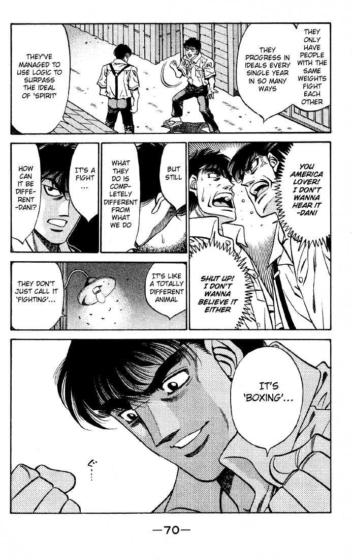 Hajime no Ippo Chapter 401 page 8 - Chapter 401 : "Prize Fighting" and "Boxing"