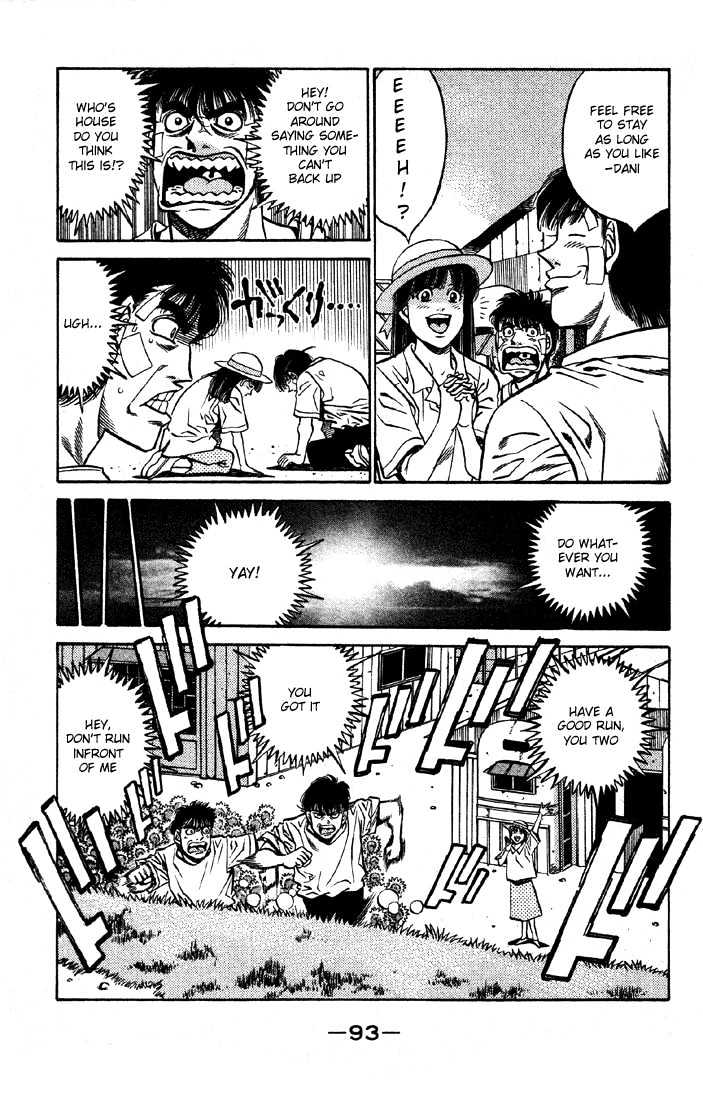 Hajime no Ippo Chapter 402 page 11 - Chapter 402 : Curious Cohabitation