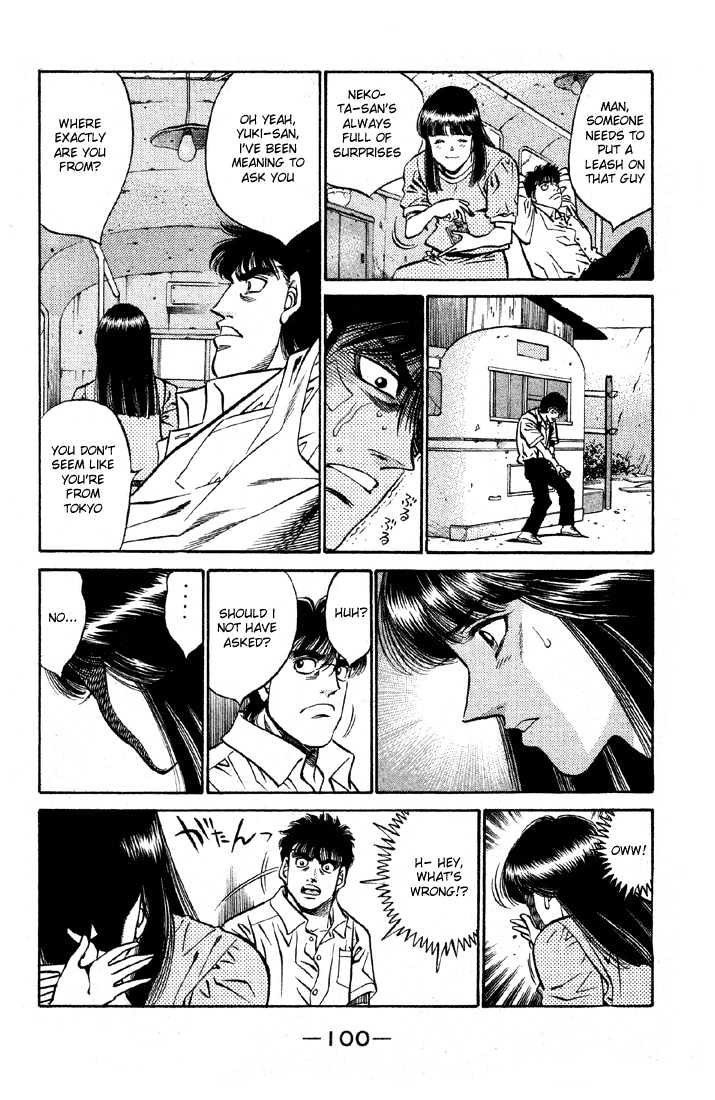 Hajime no Ippo Chapter 402 page 18 - Chapter 402 : Curious Cohabitation