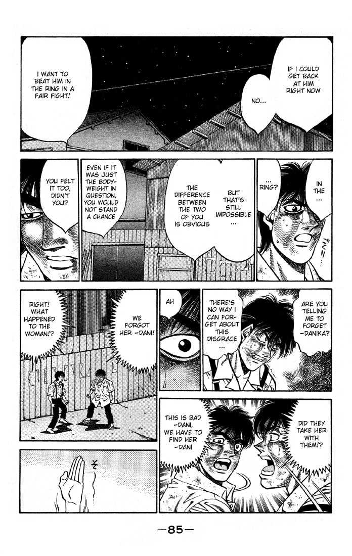 Hajime no Ippo Chapter 402 page 3 - Chapter 402 : Curious Cohabitation