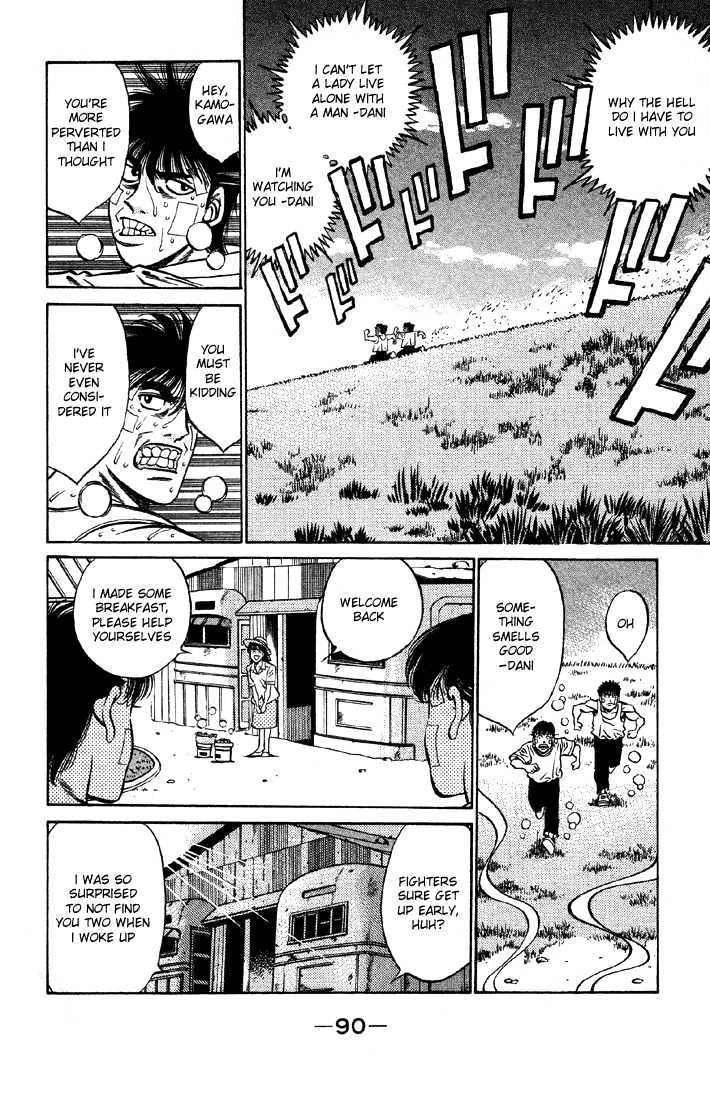 Hajime no Ippo Chapter 402 page 8 - Chapter 402 : Curious Cohabitation