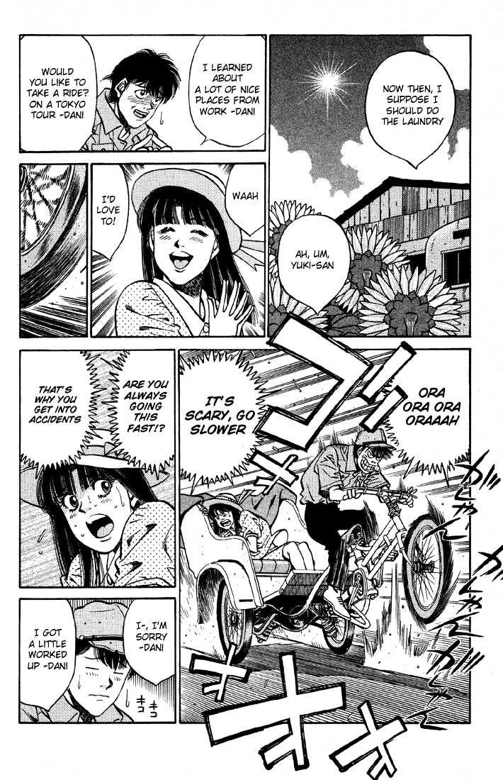 Hajime no Ippo Chapter 403 page 16 - Chapter 403 : Neko-chan the Rickshaw Driver
