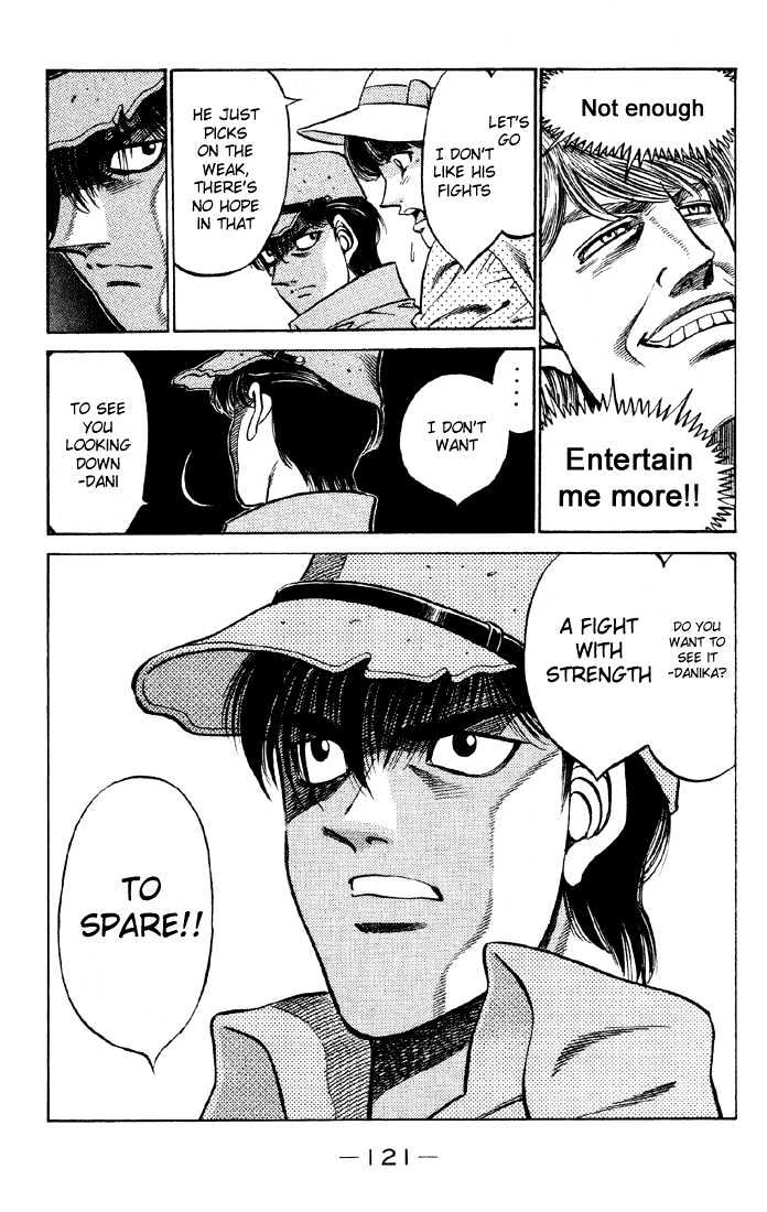 Hajime no Ippo Chapter 403 page 19 - Chapter 403 : Neko-chan the Rickshaw Driver