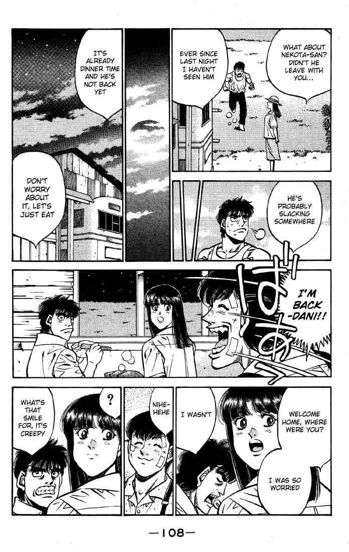 Hajime no Ippo Chapter 403 page 6 - Chapter 403 : Neko-chan the Rickshaw Driver