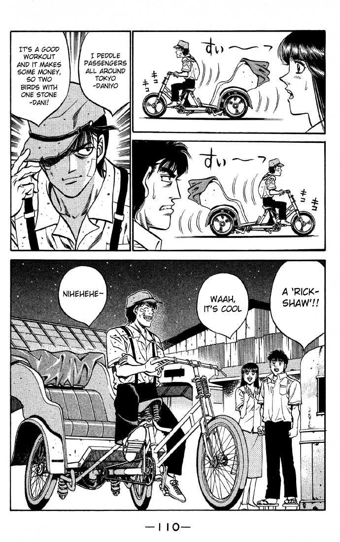 Hajime no Ippo Chapter 403 page 8 - Chapter 403 : Neko-chan the Rickshaw Driver