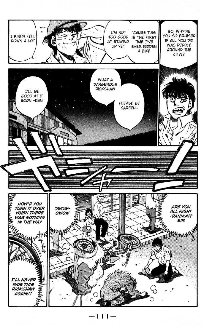 Hajime no Ippo Chapter 403 page 9 - Chapter 403 : Neko-chan the Rickshaw Driver