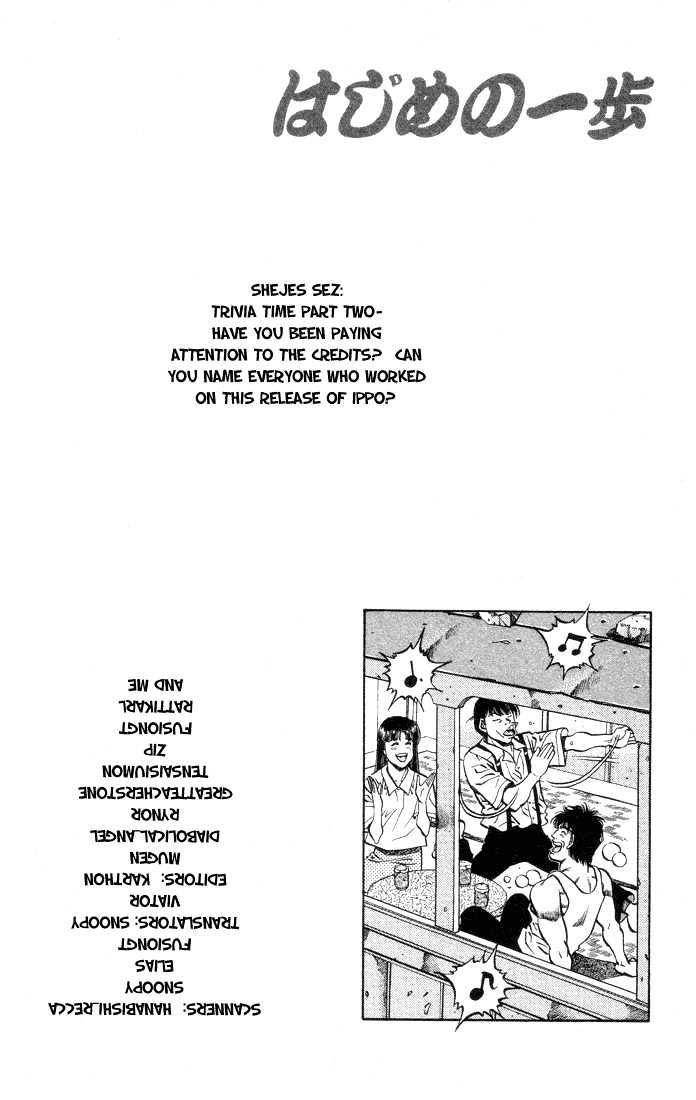 Hajime no Ippo Chapter 404 page 20 - Chapter 404 : He's my best friend