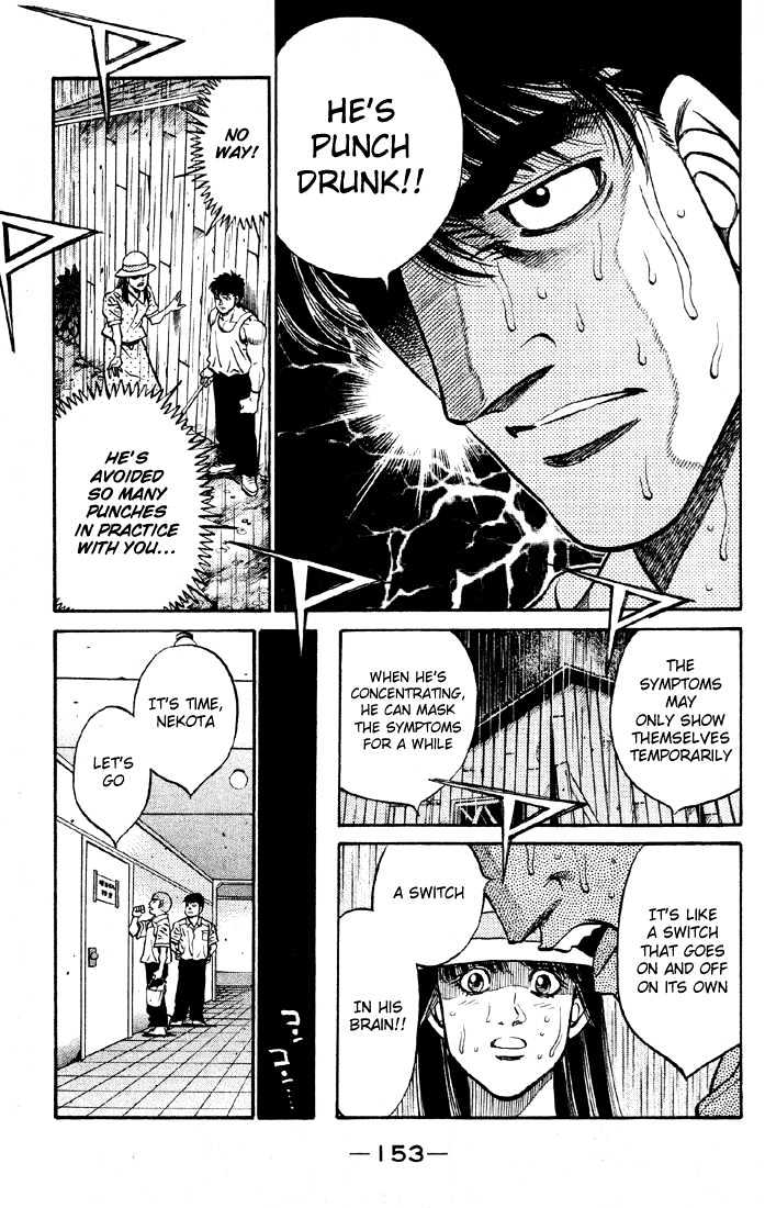 Hajime no Ippo Chapter 405 page 11 - Chapter 405 : Drunken fist