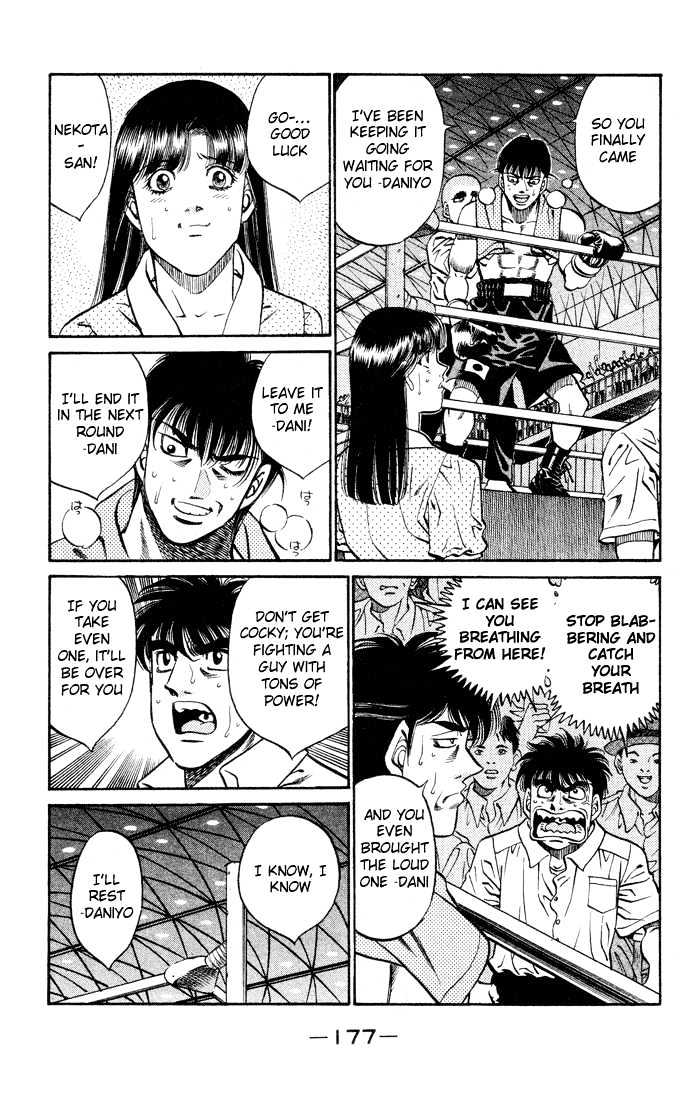 Hajime no Ippo Chapter 406 page 14 - Chapter 406 : Razor Nekota